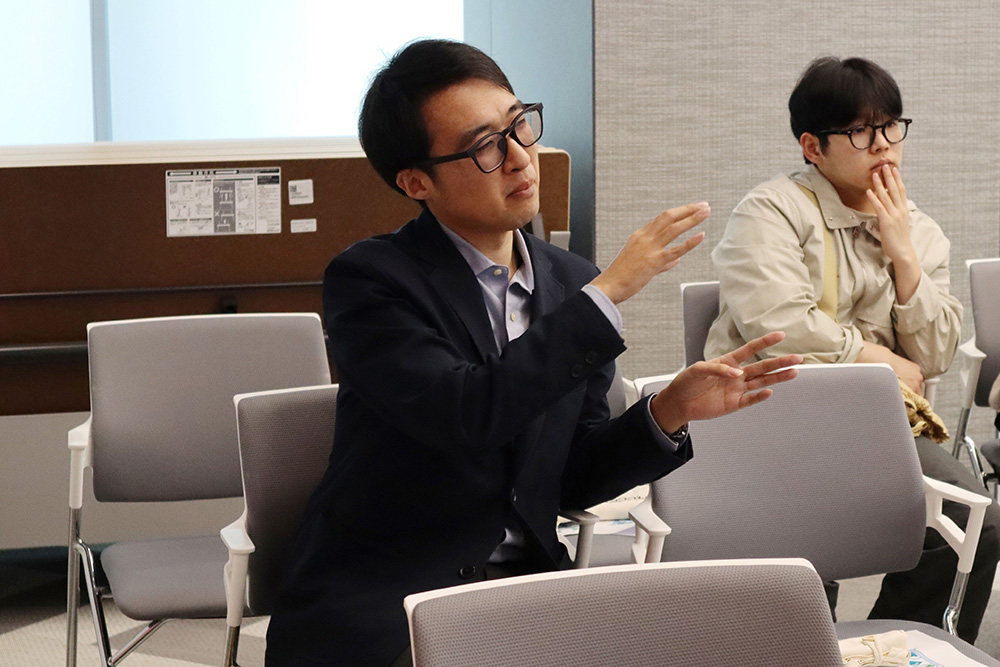 Prof. Daichi FUJIKI from Science Tokyo shared his views on the research project introduced by Dr. Yu LIU after his presentation.