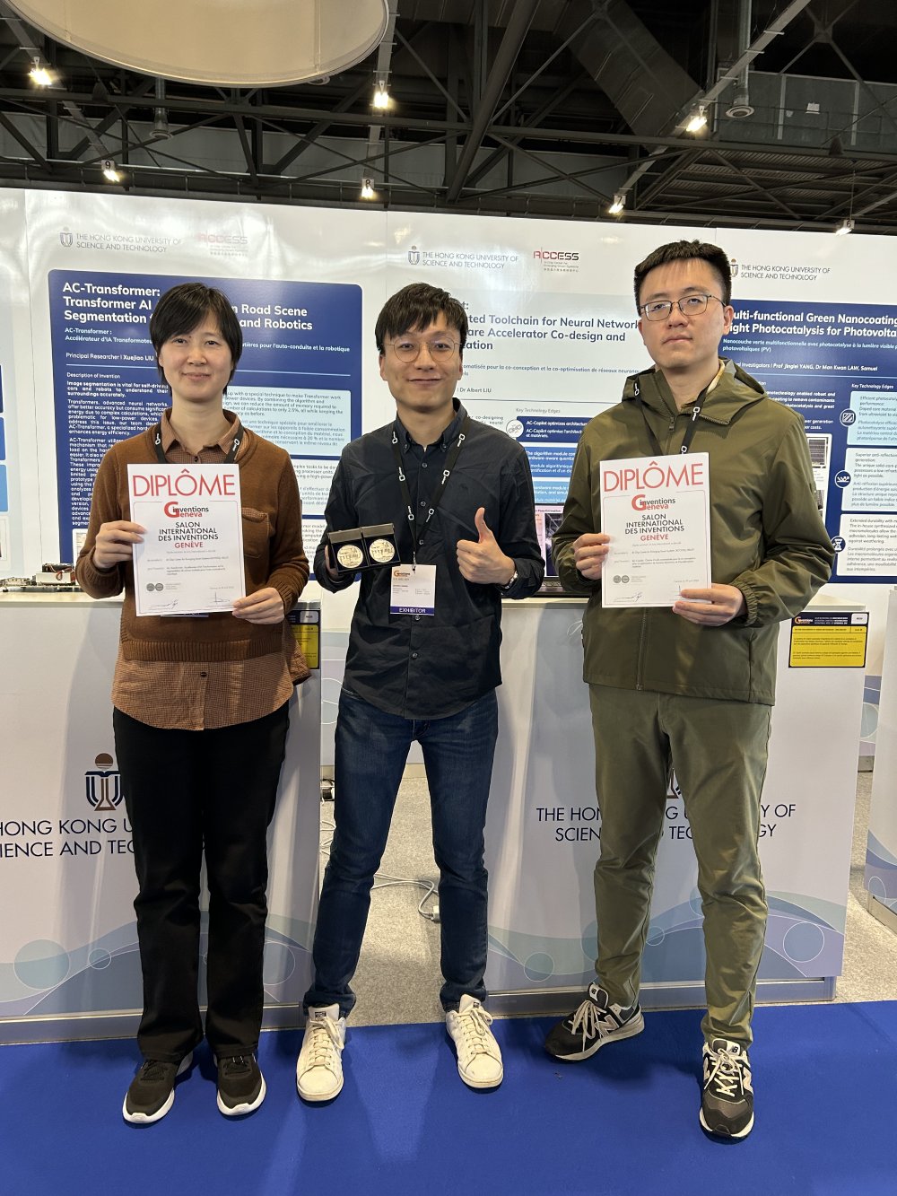 Potential investors and industry representatives are very attentive to our researcher’s presentation on ACCESS’ research achievements showcased at HKUST Unicorn Day.